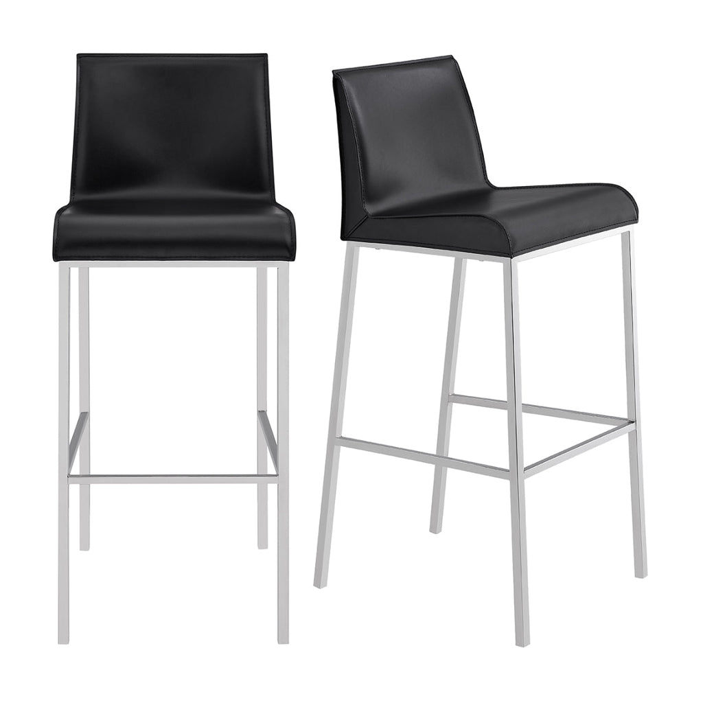 Cam-B Bar Stool - Black,Set of 2