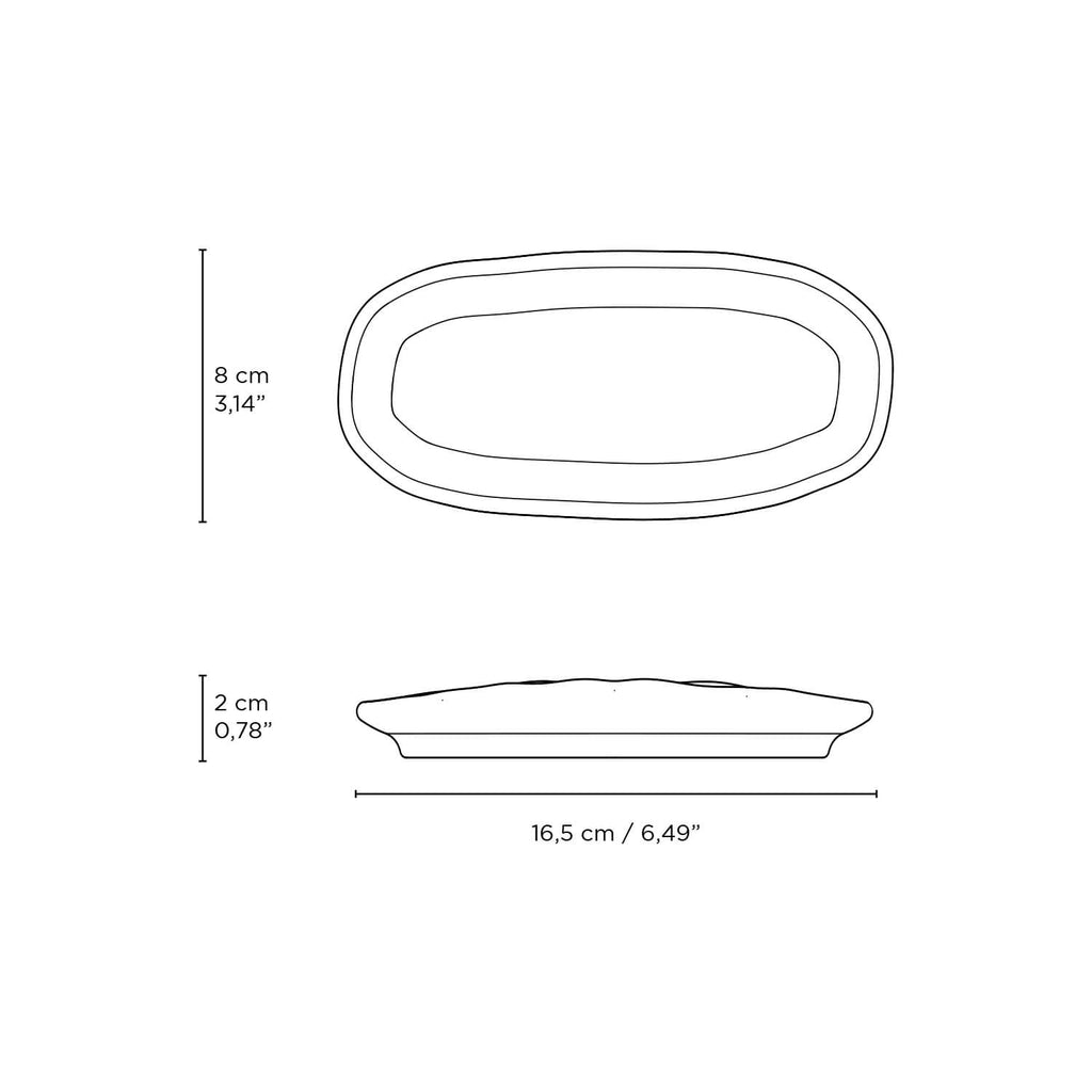 Metallica Shallow Oval Platters, Set of 4