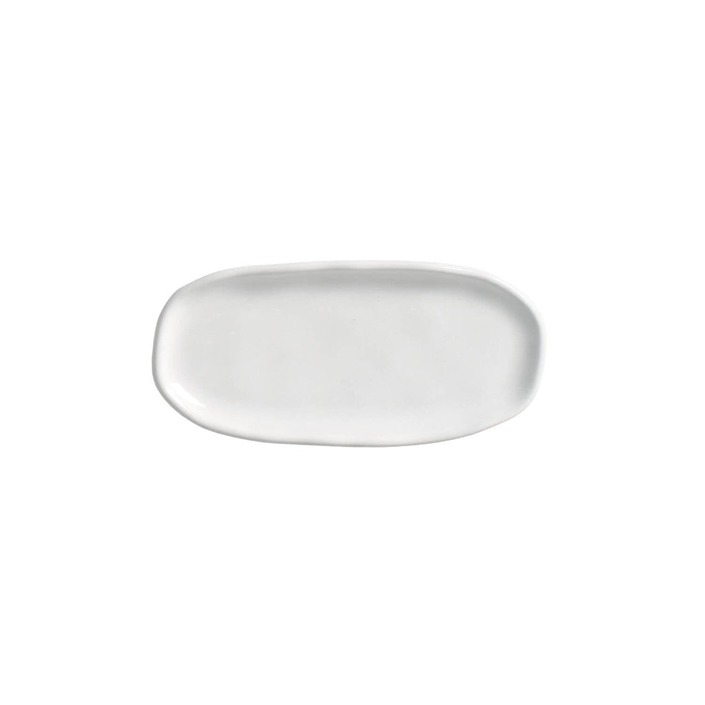 New White Shallow Oval Platters, Set of 4