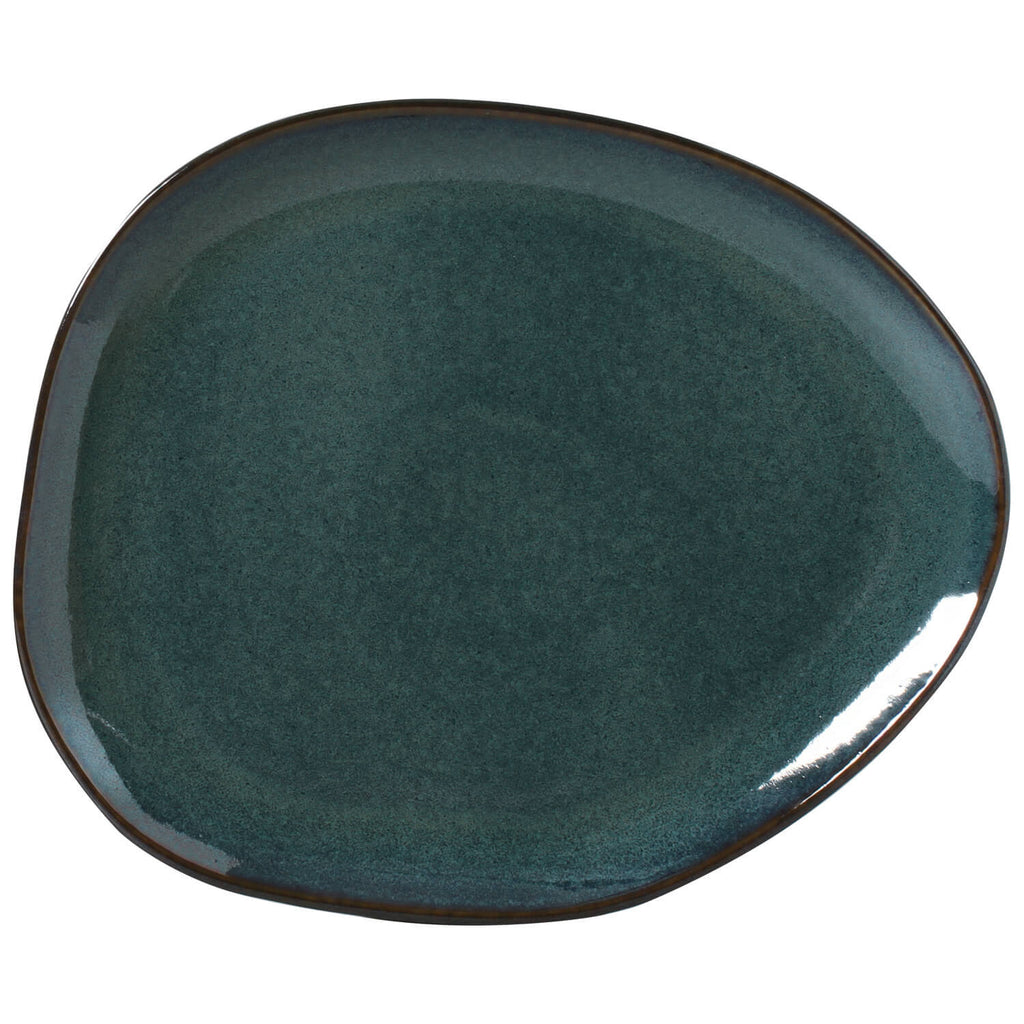 Oceano Oval Dinner Plates, Set of 6