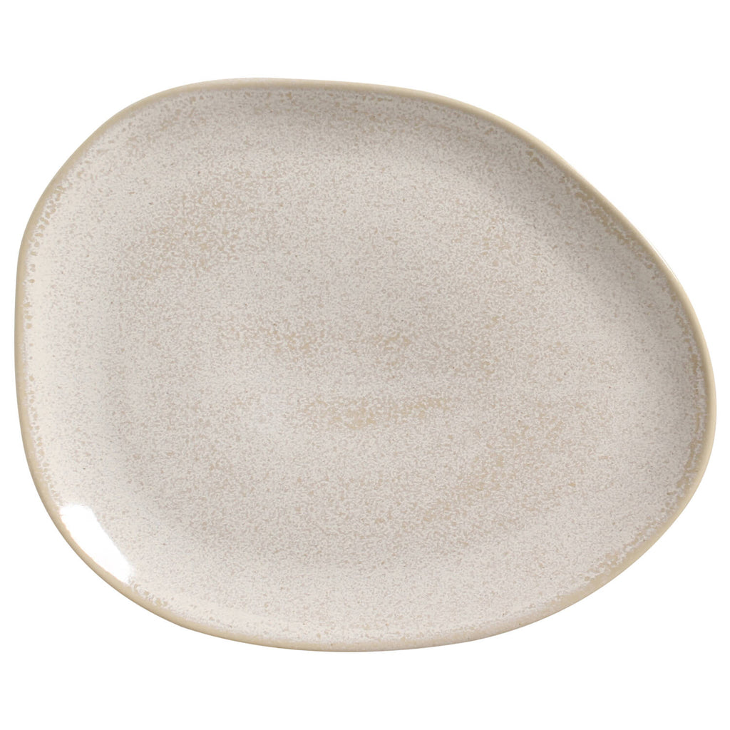 Latte Oval Dinner Plates, Set of 6