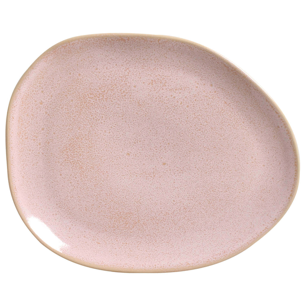 Litchi Oval Dinner Plates, Set of 6