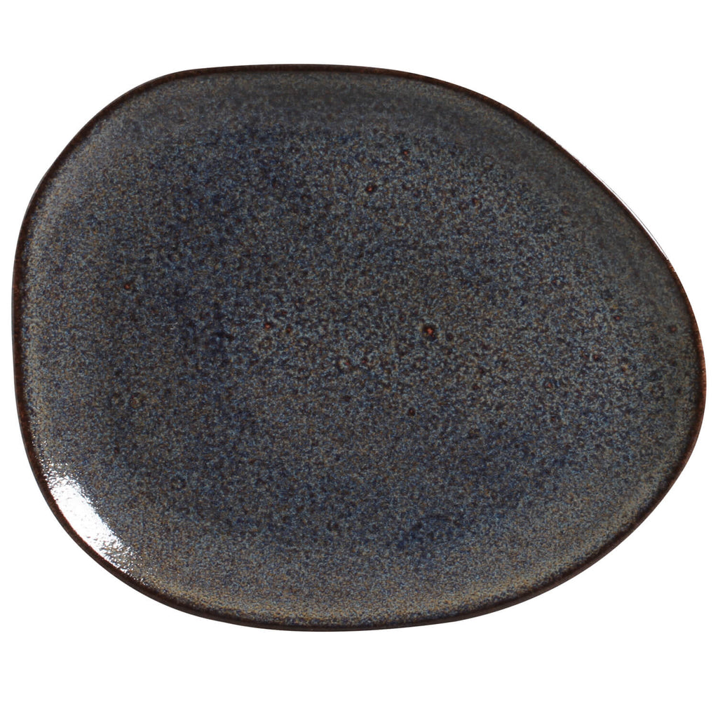 Titanium Oval Dinner Plates, Set of 6