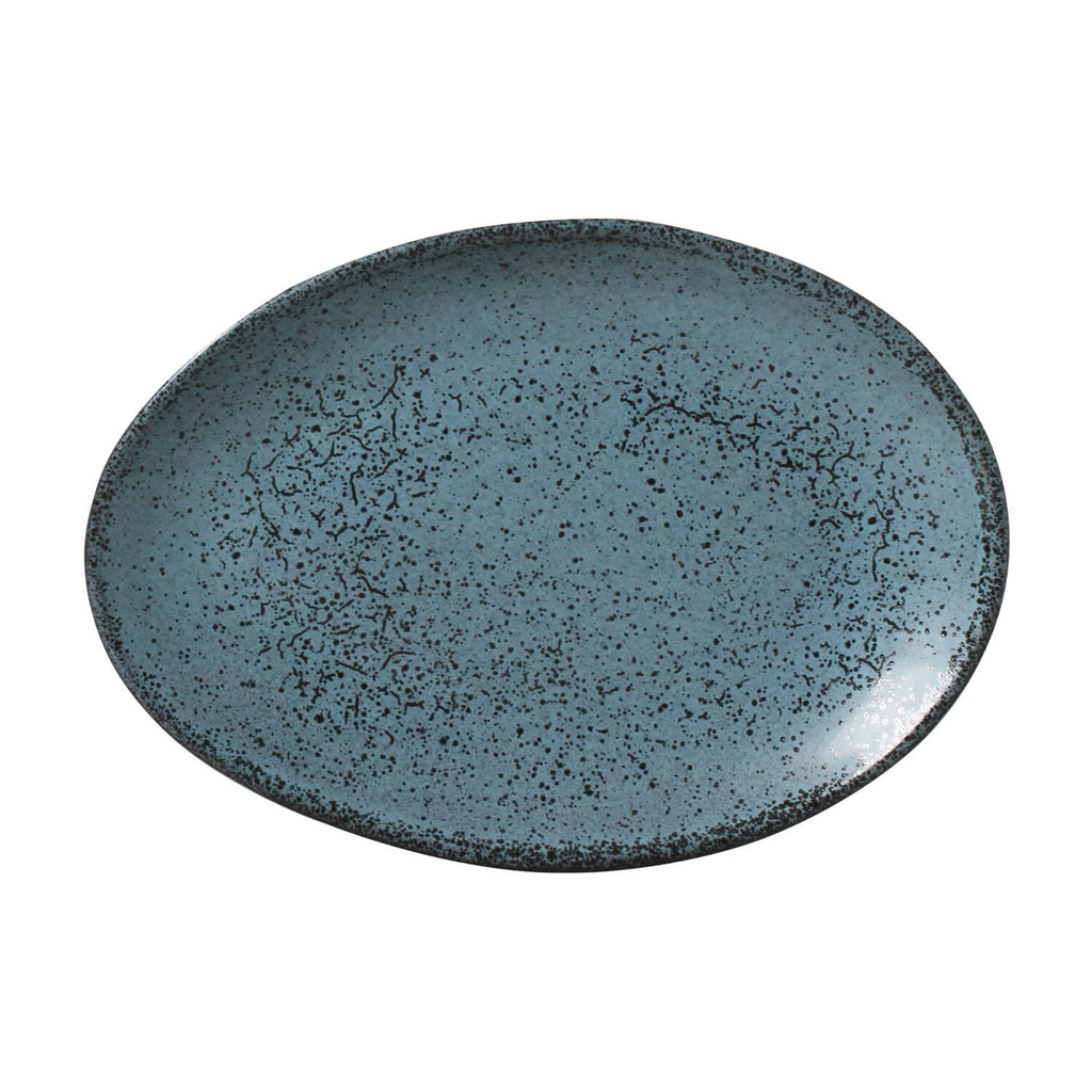 Night Sky Oval Dessert Plates, Set of 6