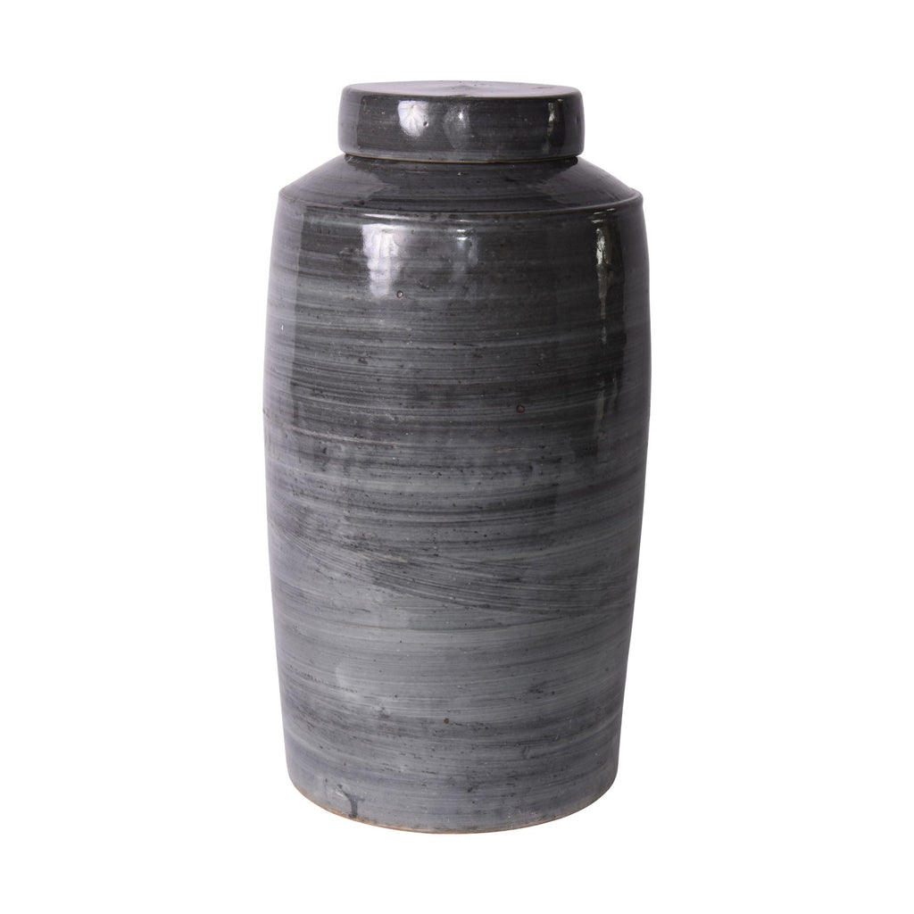 Iron Gray Tea Jar