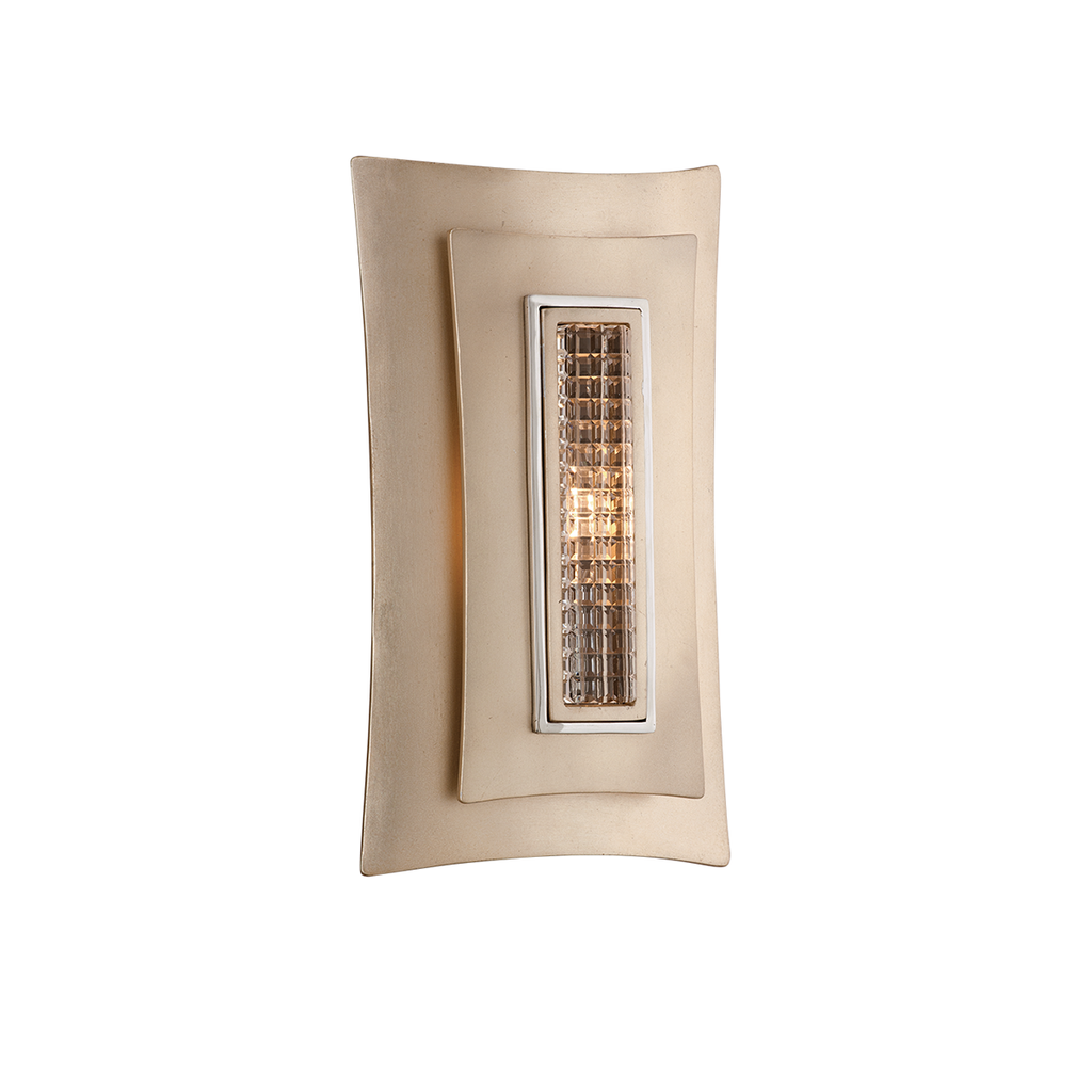 Muse Wall Sconce - Tranquility Silver Leaf