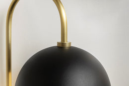 Renee Wall Sconce 22" - Aged Brass/Dusk Black