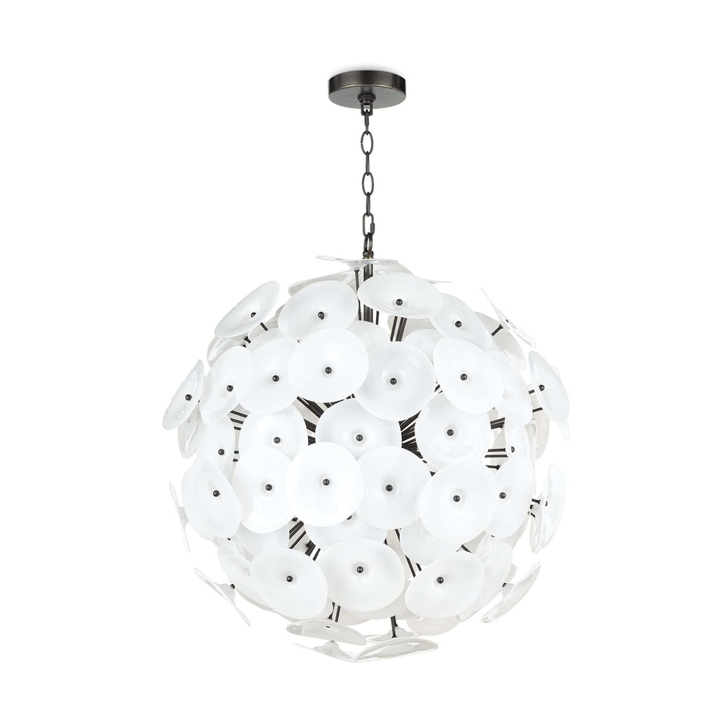 Poppy Chandelier Small (White)