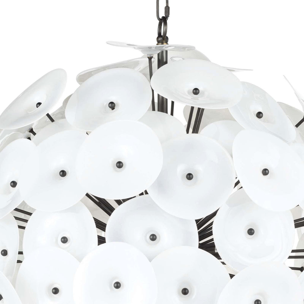 Poppy Chandelier Small (White)