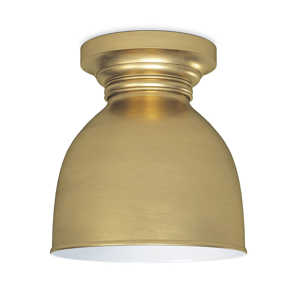 Southern Living Pantry Flush Mount (Natural Brass)