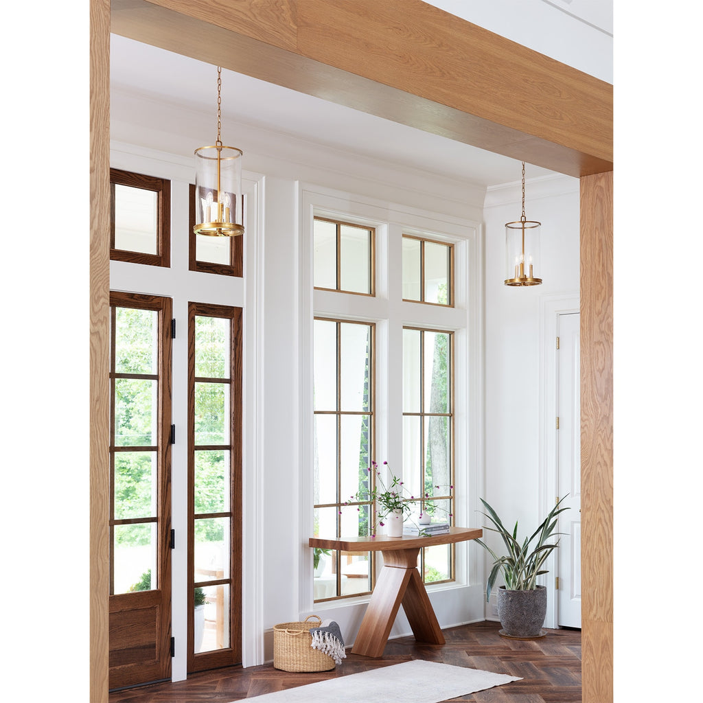 Southern Living Adria Pendant (Natural Brass)