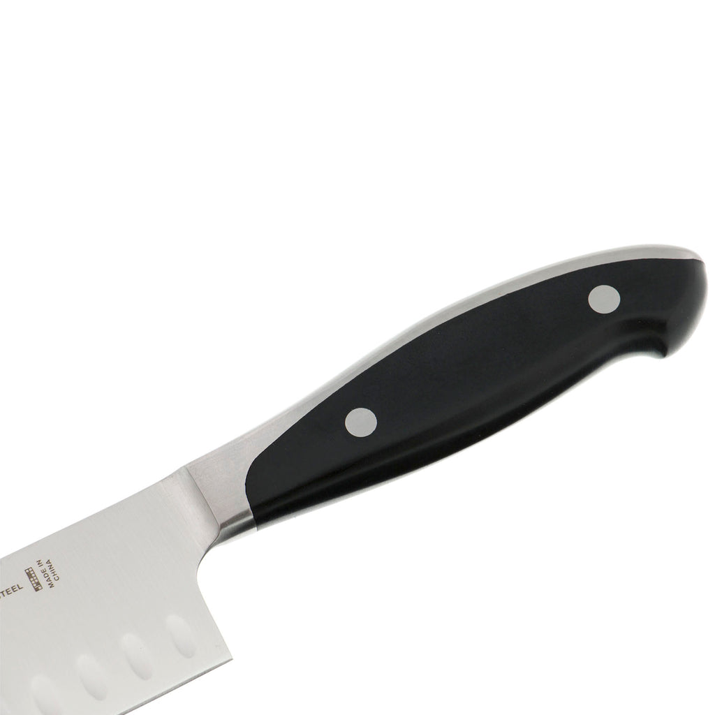 7" Hollow Edge Santoku Knife Forged Synergy