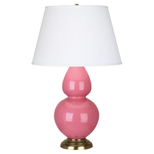 Schiaparelli Pink Double Gourd Table Lamp-Style Number 1607X