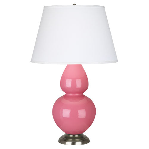 Schiaparelli Pink Double Gourd Table Lamp-Style Number 1609X