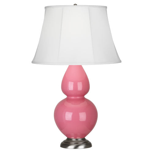 Schiaparelli Pink Double Gourd Table Lamp-Style Number 1609