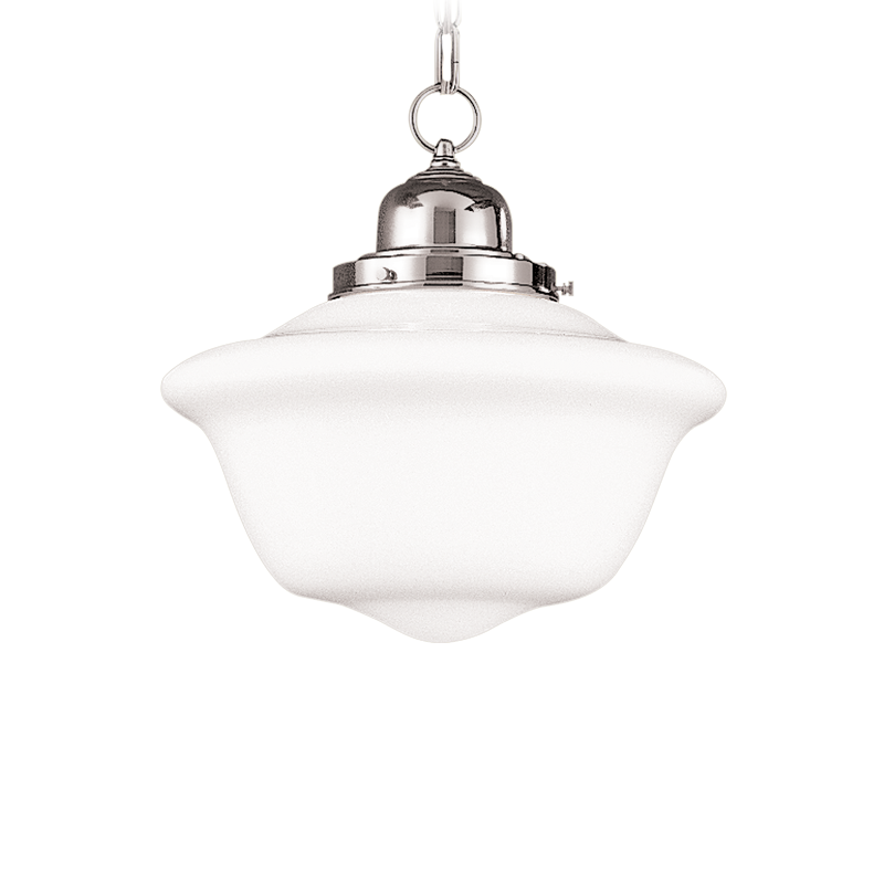 Edison Collection Pendant 11" - Polished Nickel