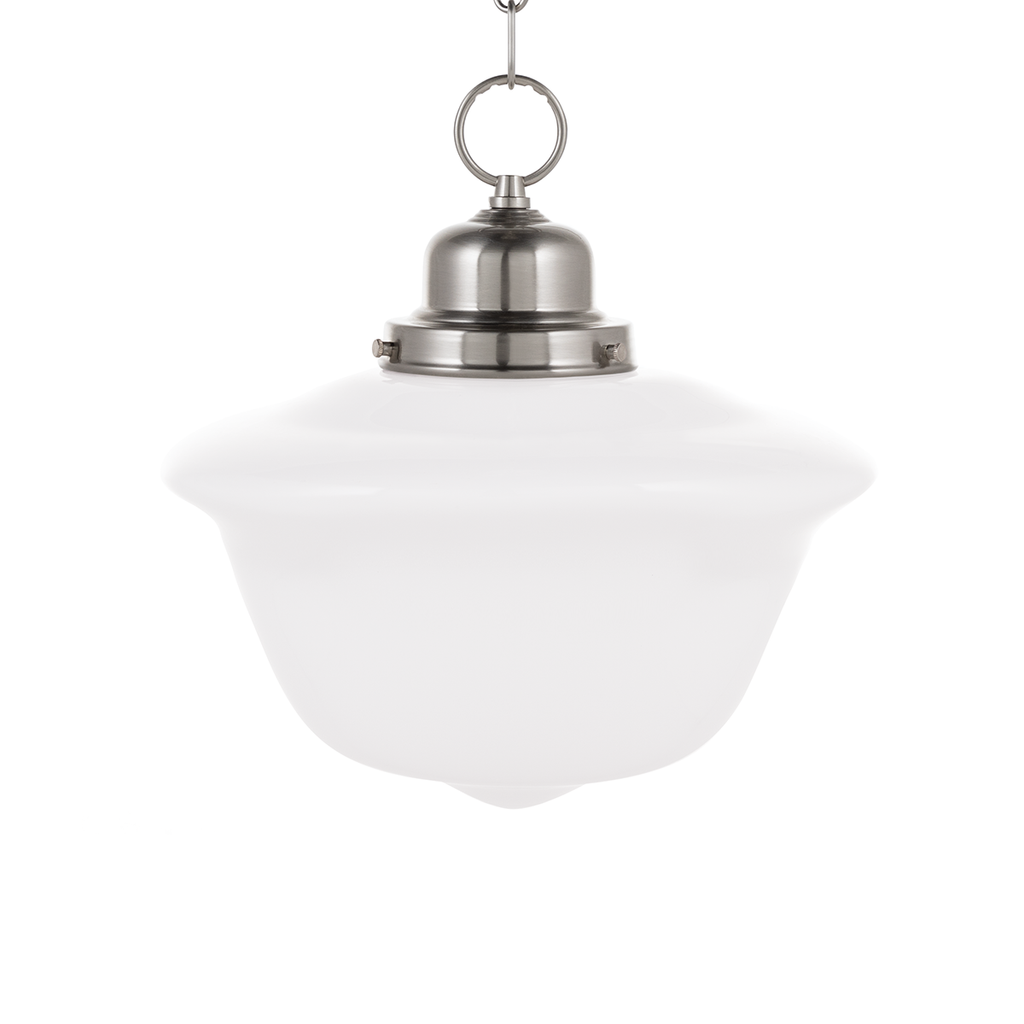 Edison Collection Pendant 11" - Satin Nickel