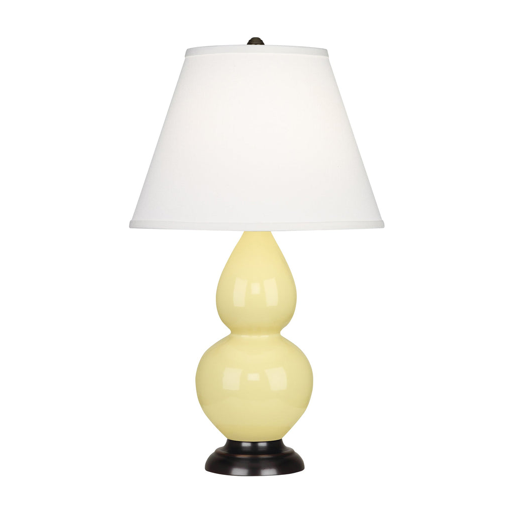 Butter Small Double Gourd Accent Lamp-Style Number 1615X