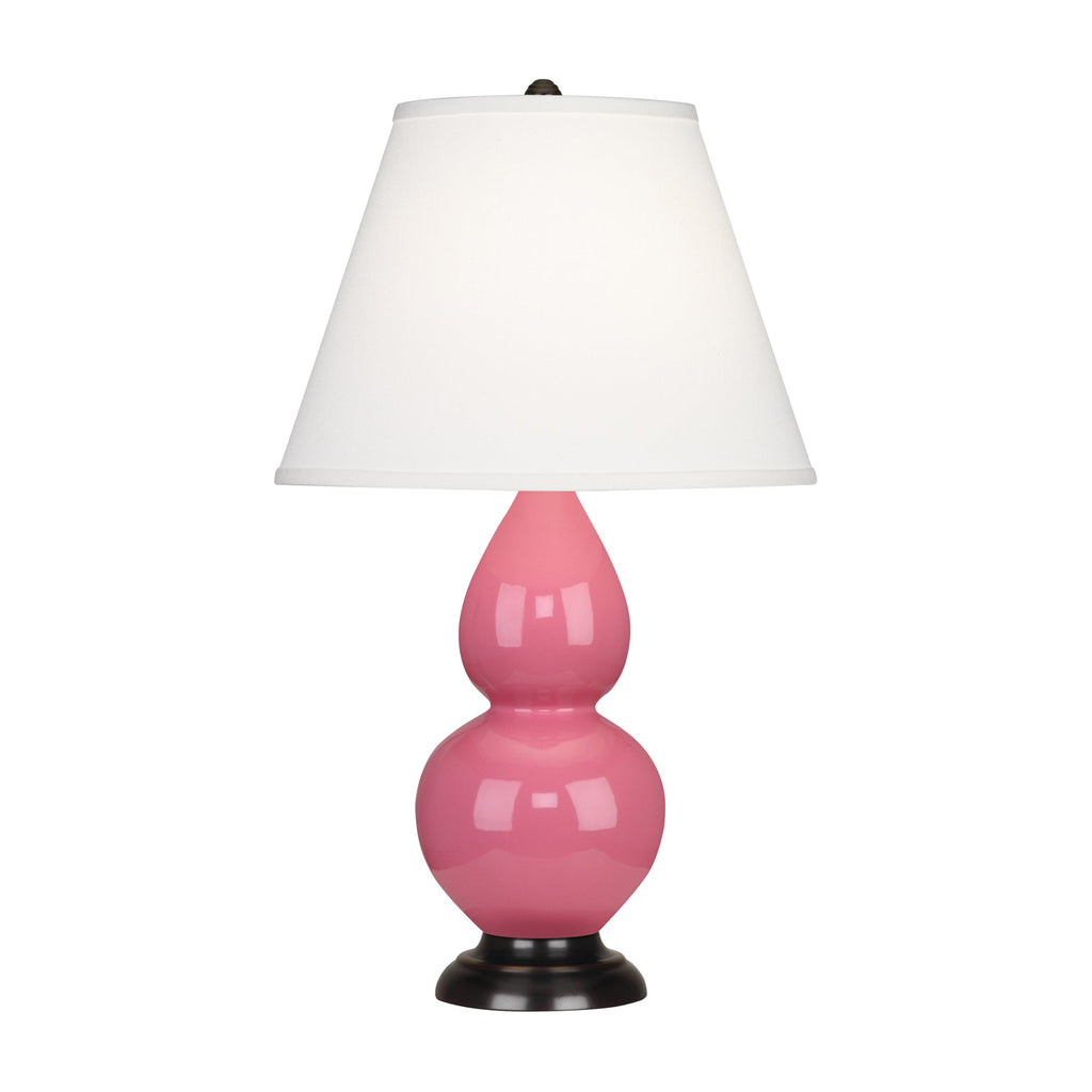 Schiaparelli Pink Small Double Gourd Accent Lamp-Style Number 1618X