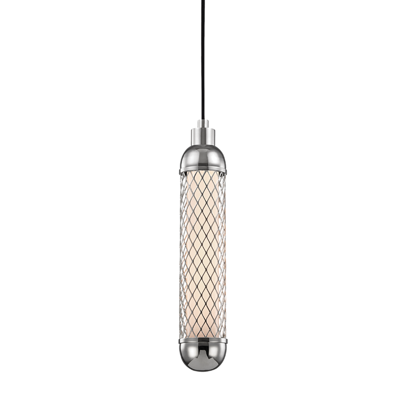 Hayes Pendant 18" - Polished Nickel