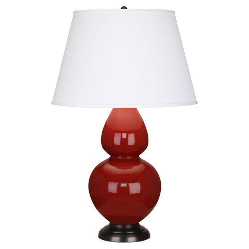 Oxblood Double Gourd Table Lamp-Style Number 1647X