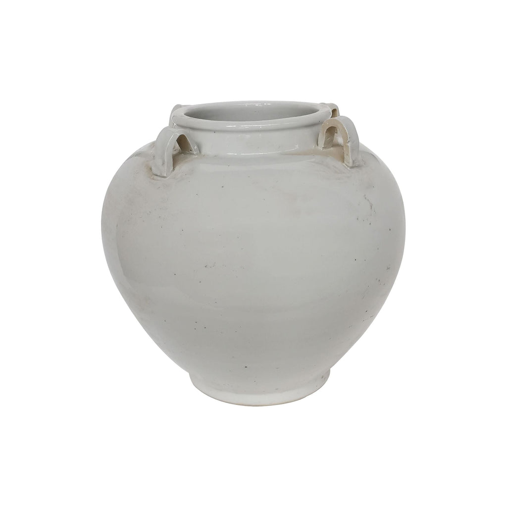 Busan White Ear Jar Large