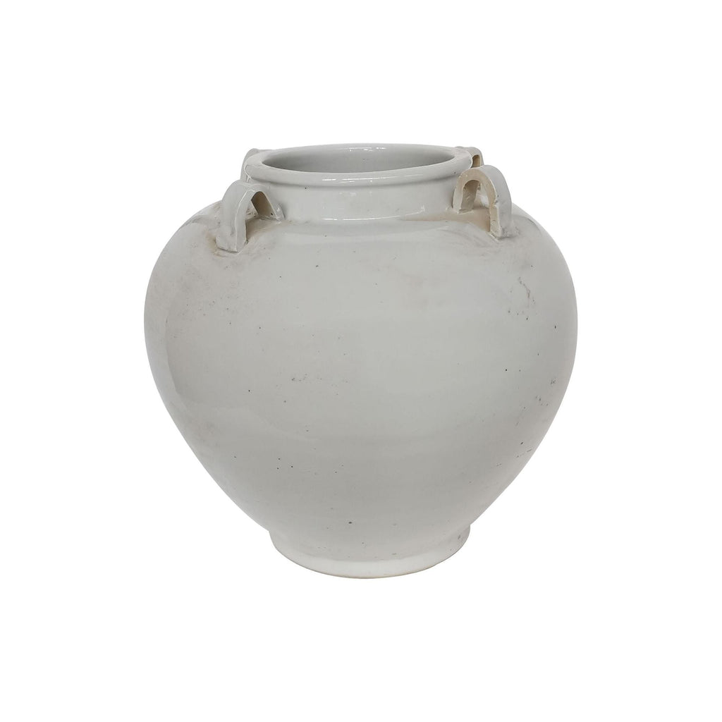 Busan White Ear Jar Small