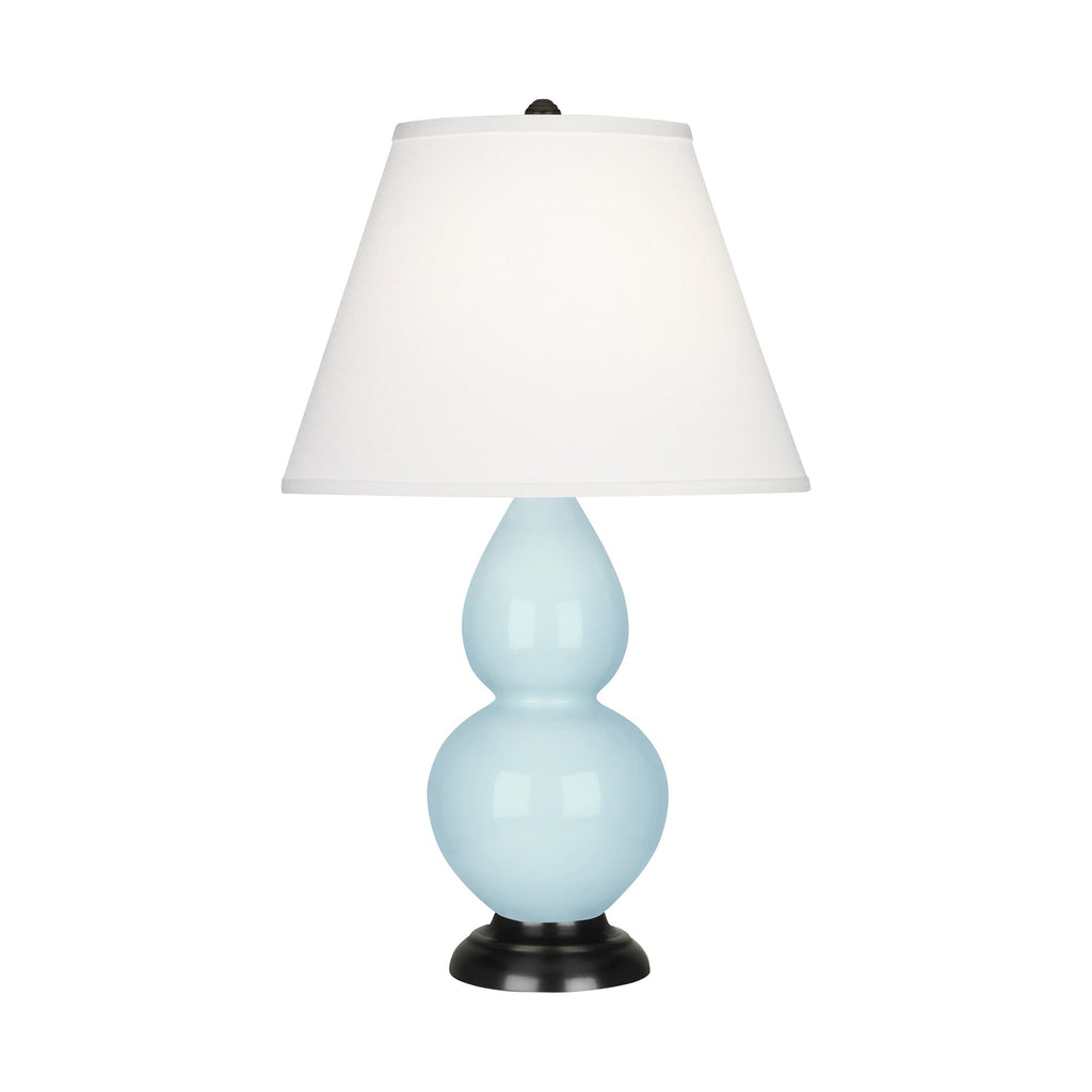 Baby Blue Small Double Gourd Accent Lamp-Style Number 1656X