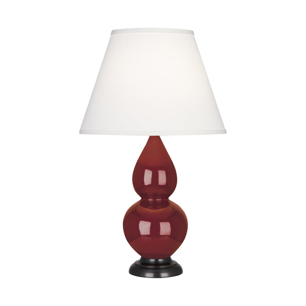 Oxblood Small Double Gourd Accent Lamp-Style Number 1657X