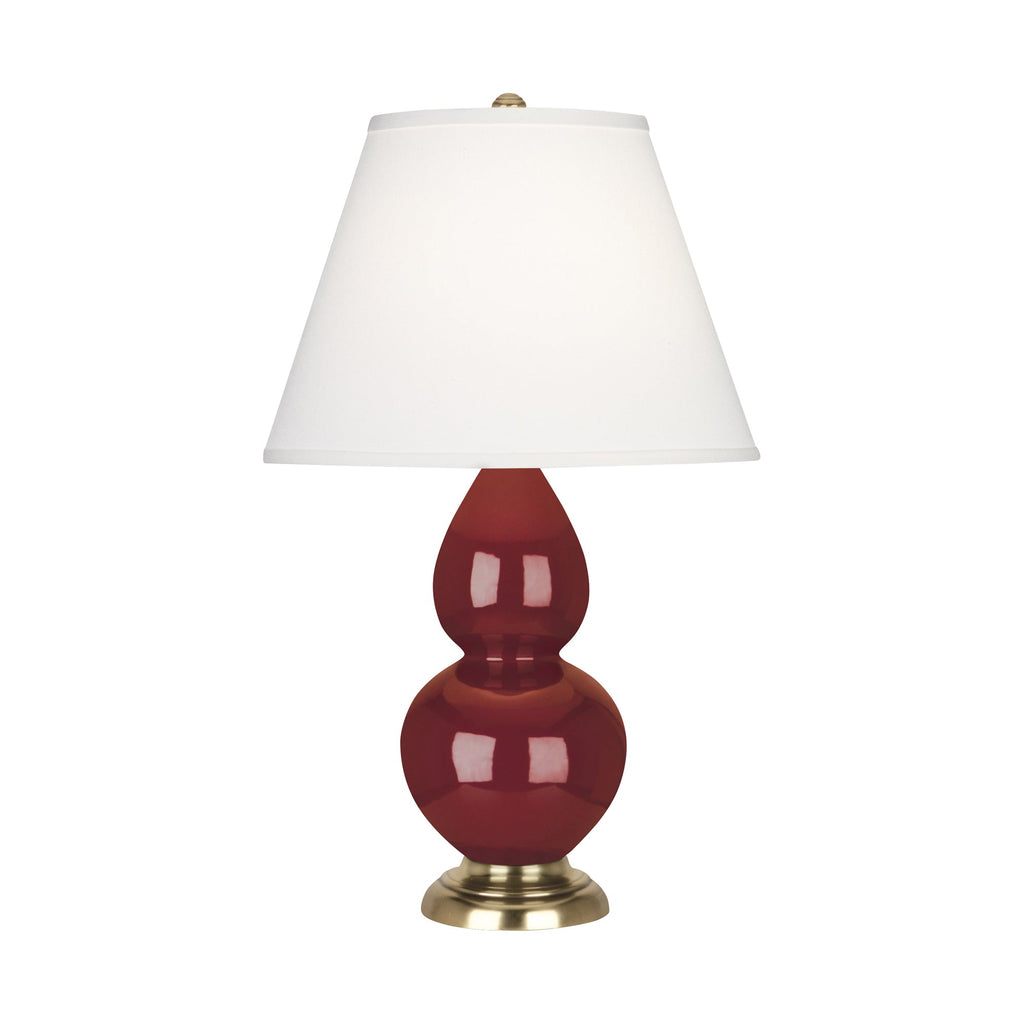 Oxblood Small Double Gourd Accent Lamp-Style Number 1687X