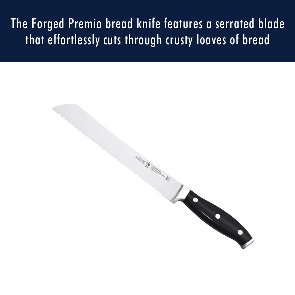 8" Bread Knife Forged Premio