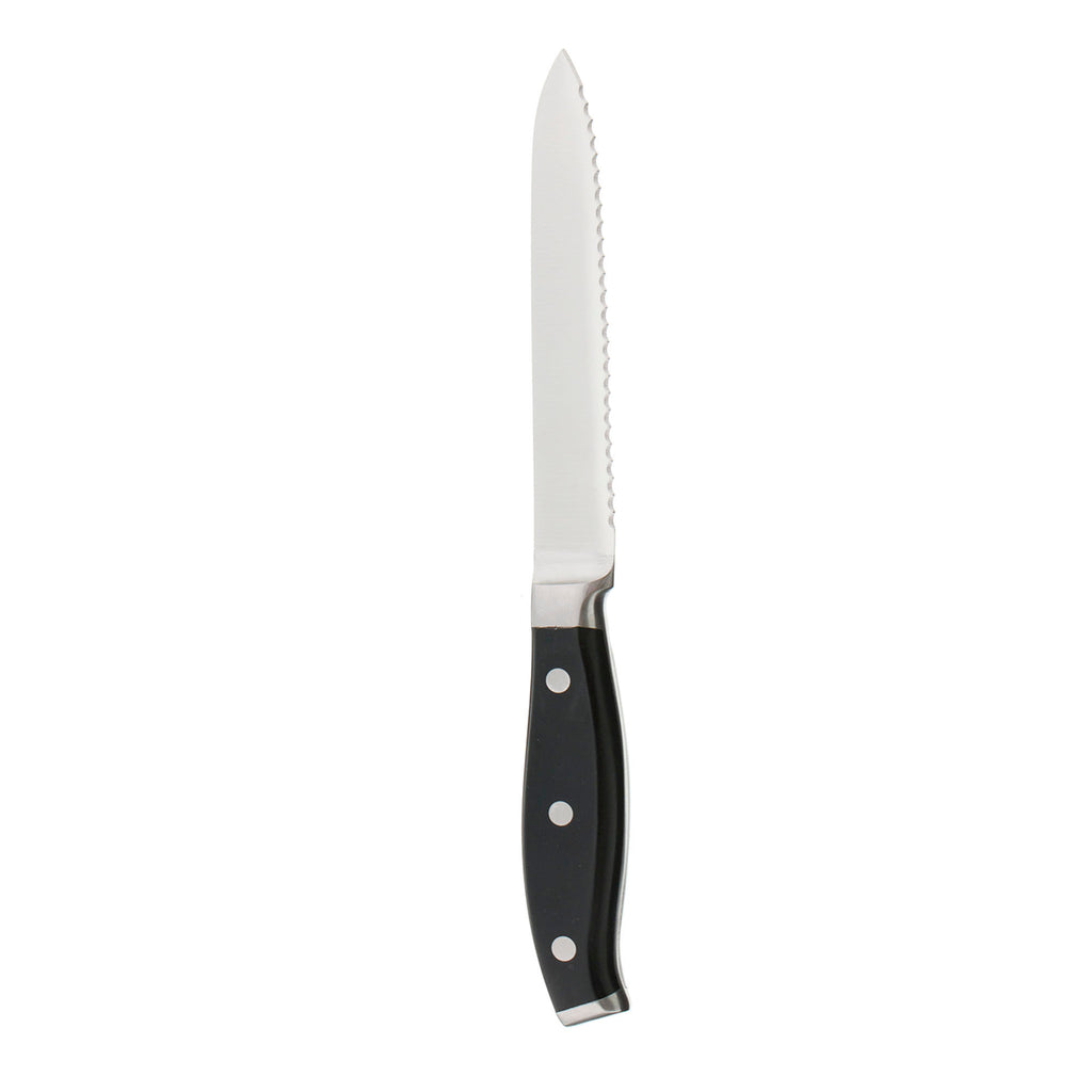 5" Serrated Utility Knife Forged Premio