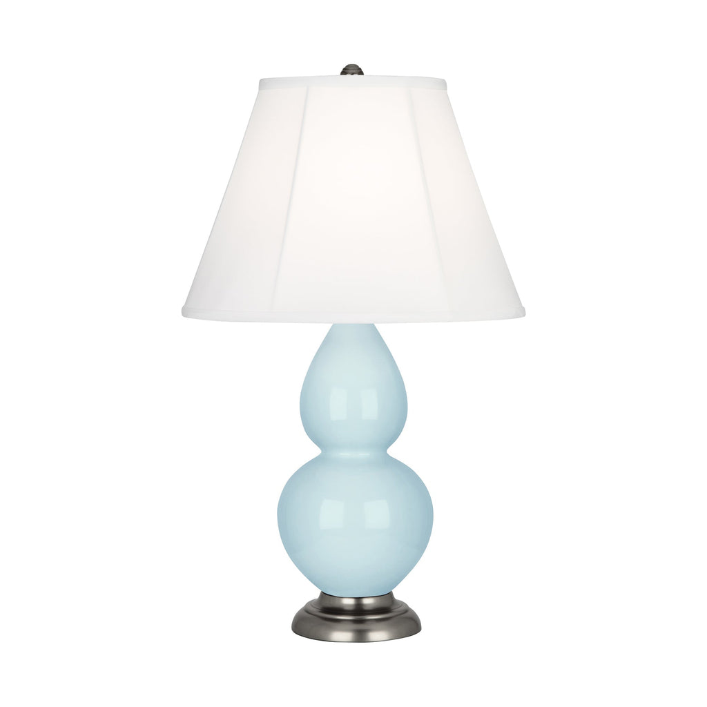 Baby Blue Small Double Gourd Accent Lamp-Style Number 1696