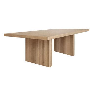 Patterson Dining Table, Natural Oak