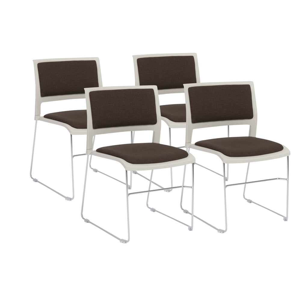 Raylan Stacking Stack Chair,Set of 4