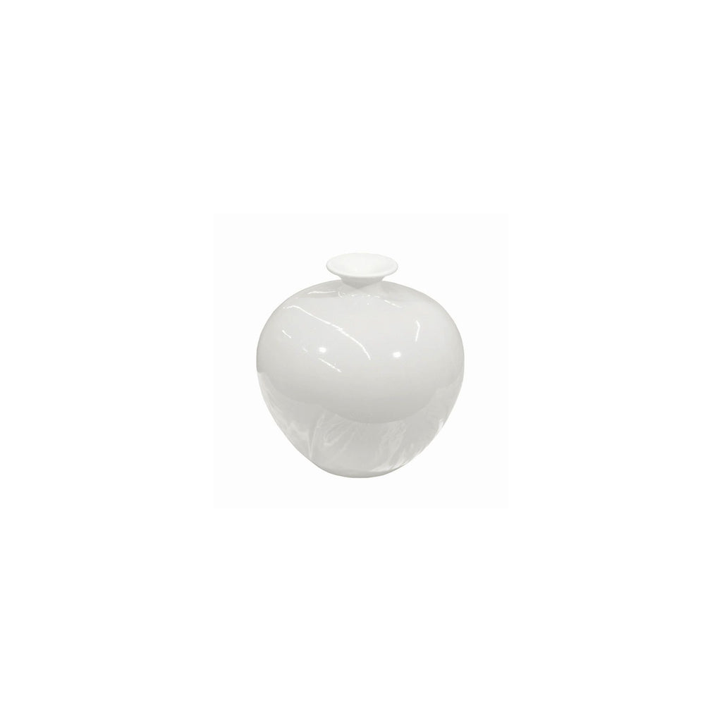 White Pomegranate Vase