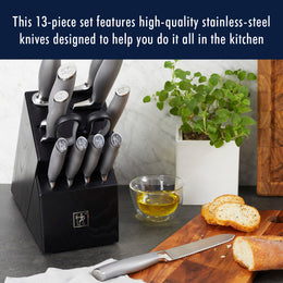 13-Piece Knife Block Set Modernist Modernist