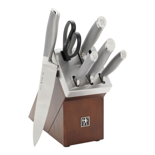 Zwilling Twin Fin II 7-pc Self Sharpening Knife Block Set