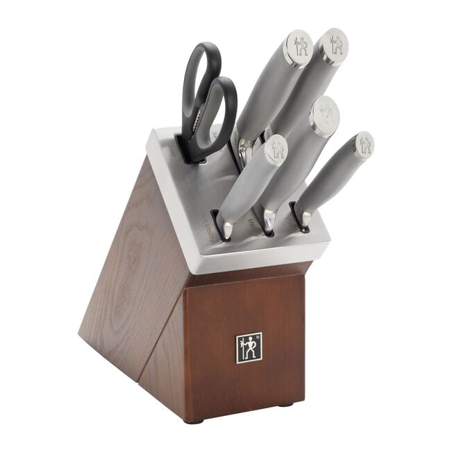 Zwilling Twin Fin II 7-pc Self Sharpening Knife Block Set