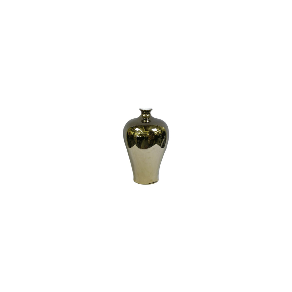 Golden Shine Prunus Vase