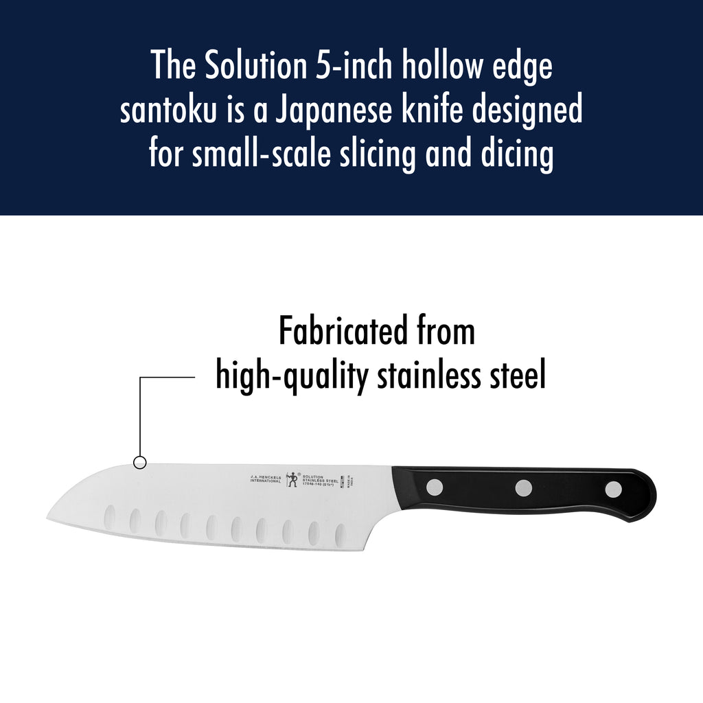 5.5" Hollow Edge Santoku Knife Solution