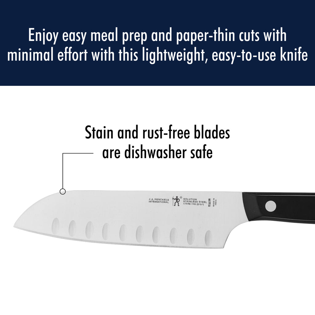 5.5" Hollow Edge Santoku Knife Solution