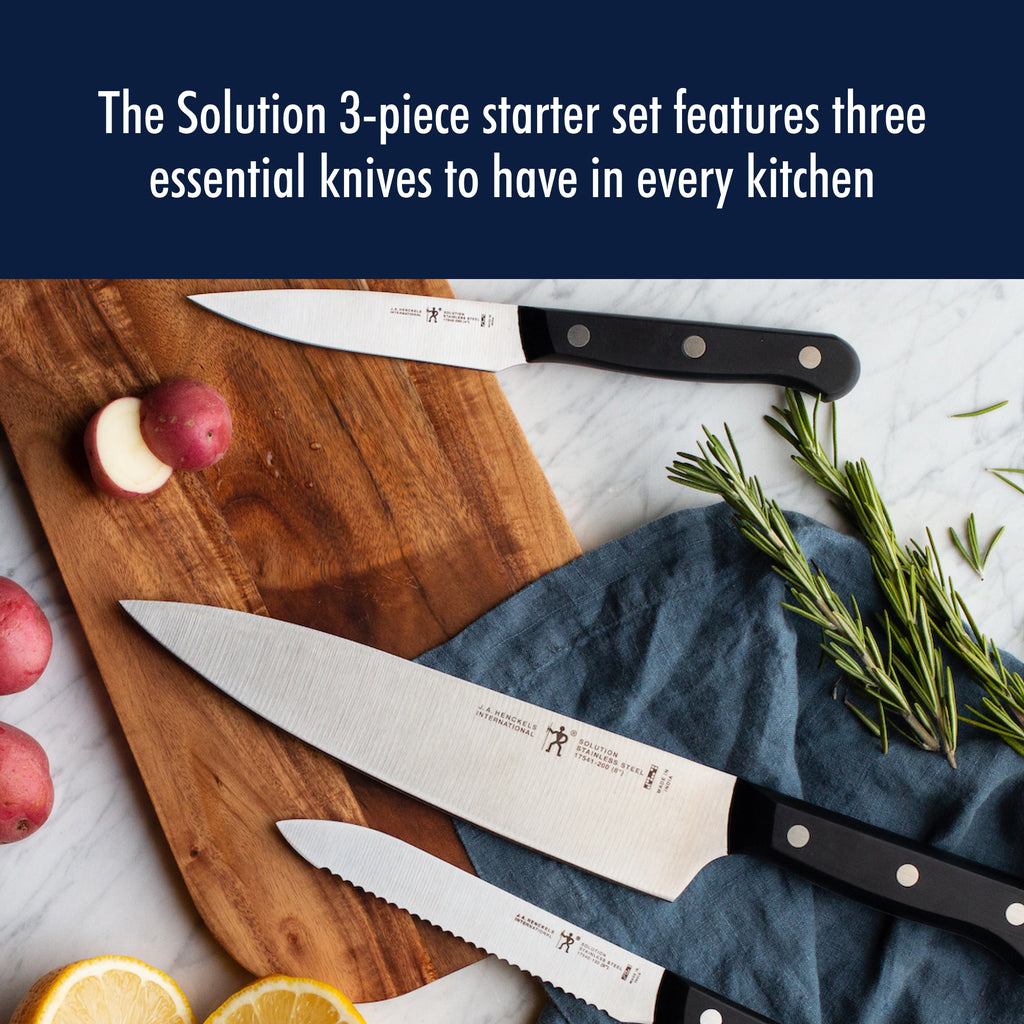 3-Piece Starter Knife Set Solution