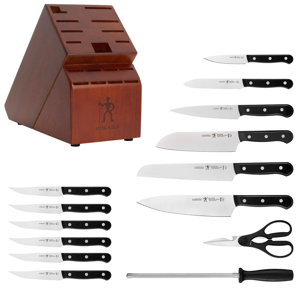 15-Piece Knife Block Set Solution Solution