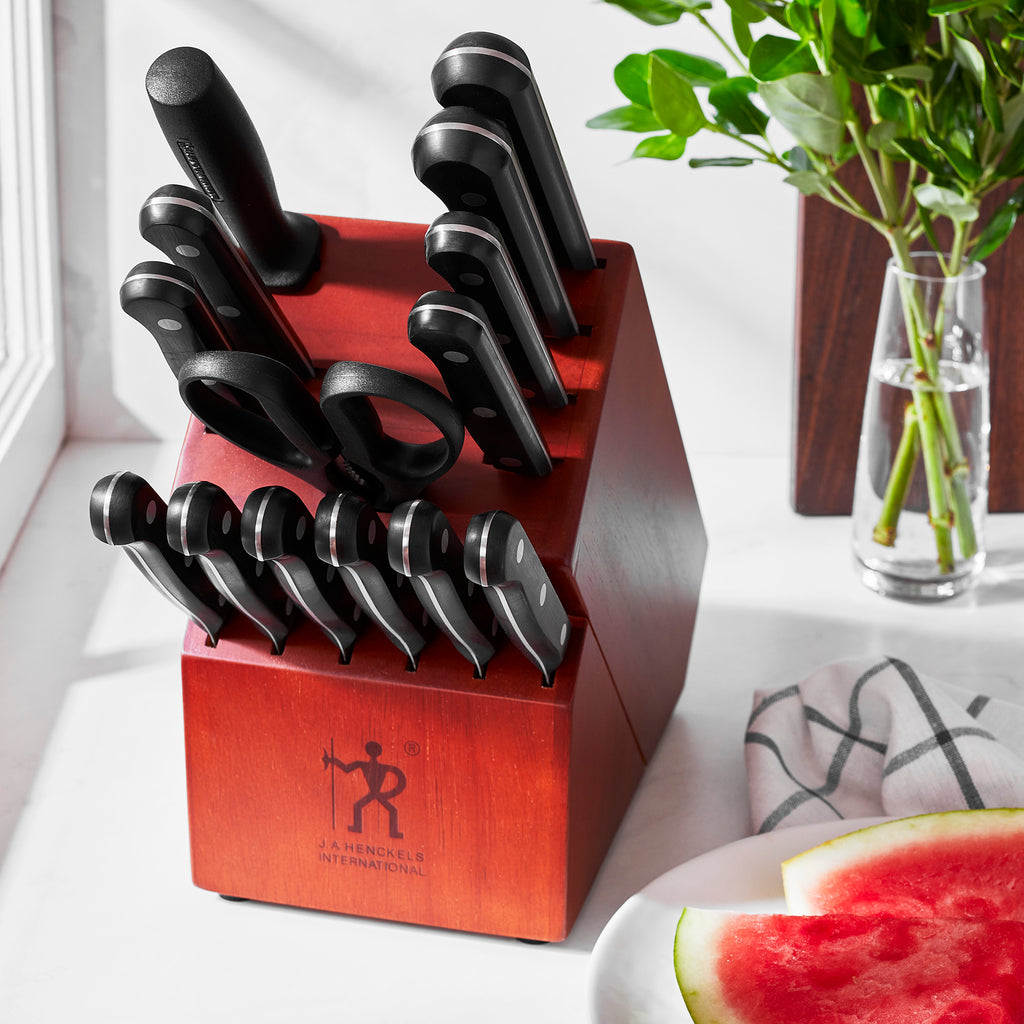 15-Piece Knife Block Set Solution Solution