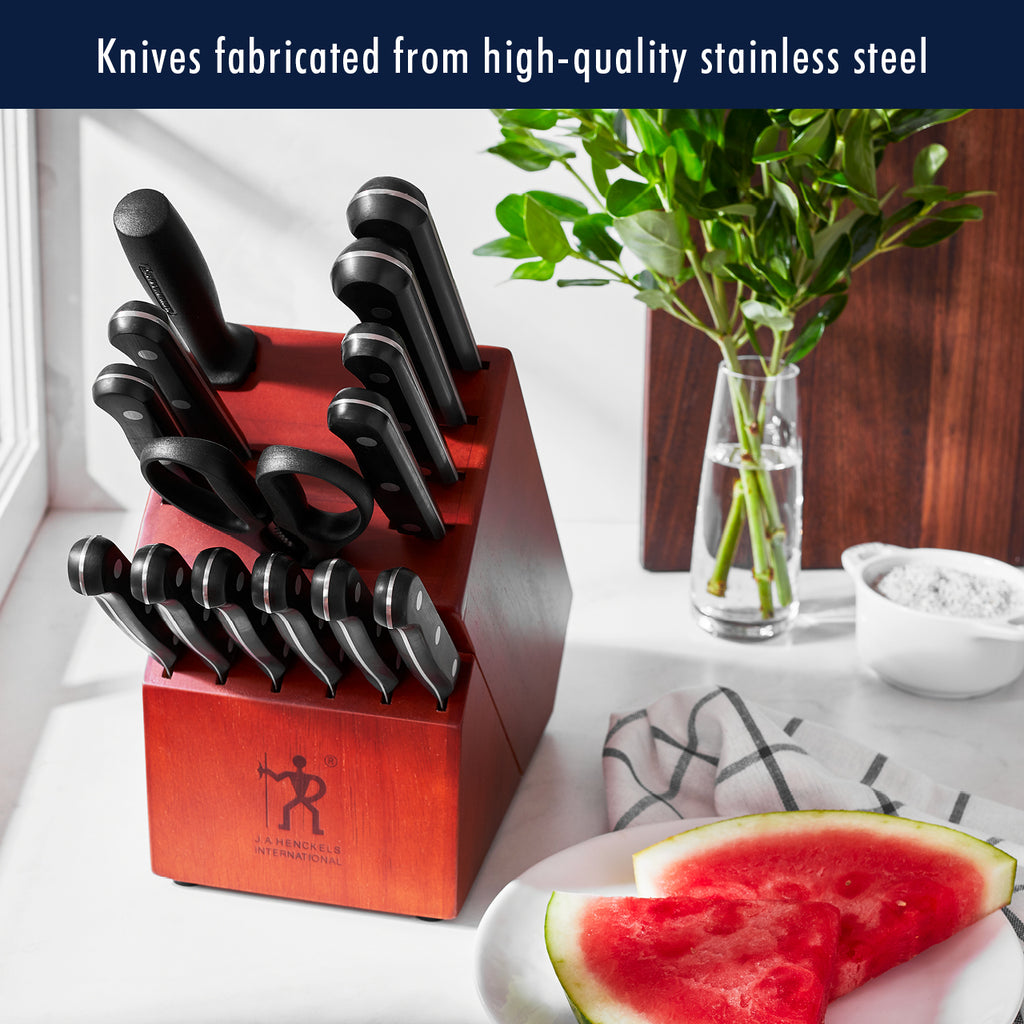 15-Piece Knife Block Set Solution Solution