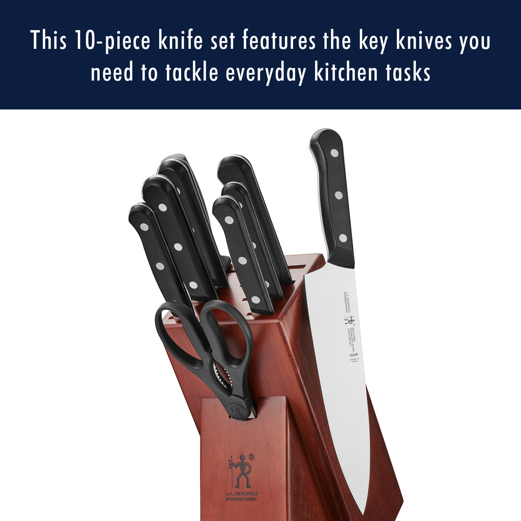 10-Piece Knife Block Set Solution Solution