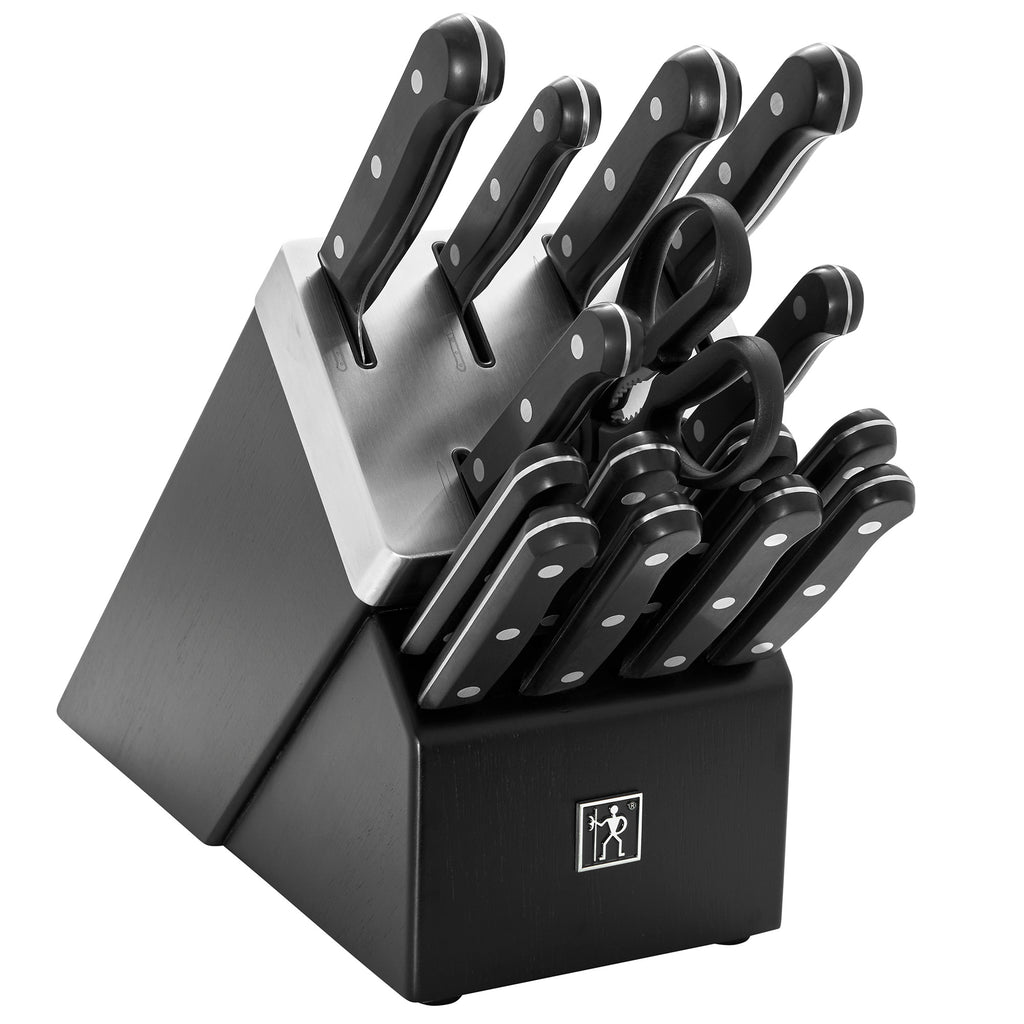 16-Piece Self-Sharpening Knife Block Set