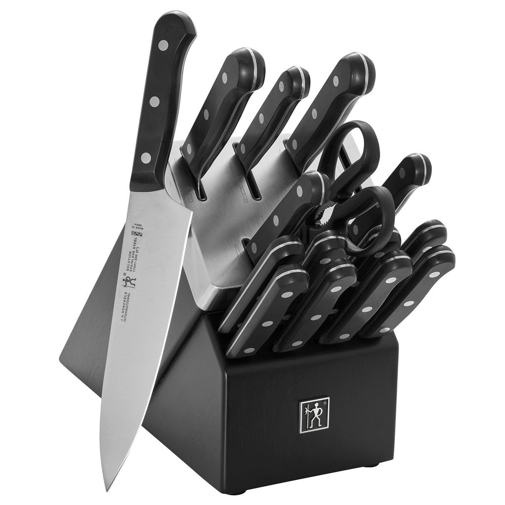 16-Piece Self-Sharpening Knife Block Set