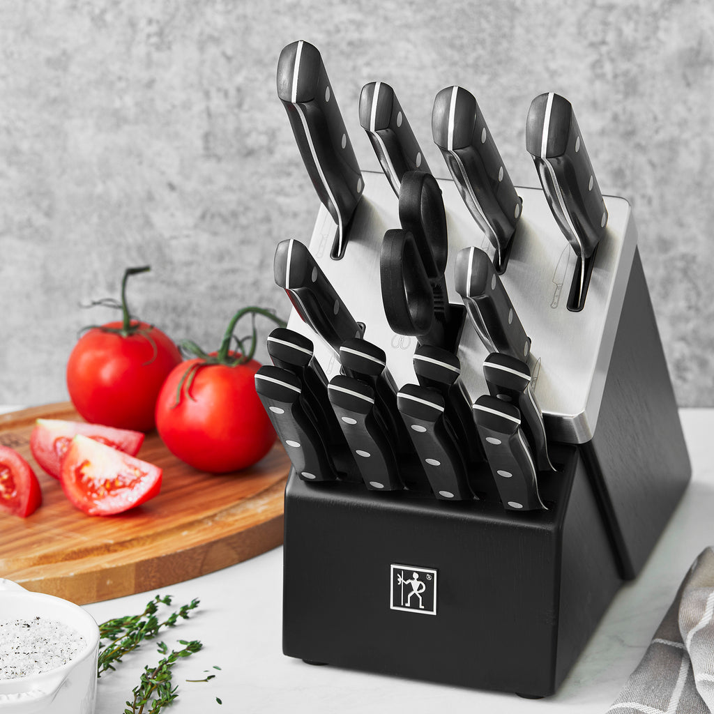 16-Piece Self-Sharpening Knife Block Set